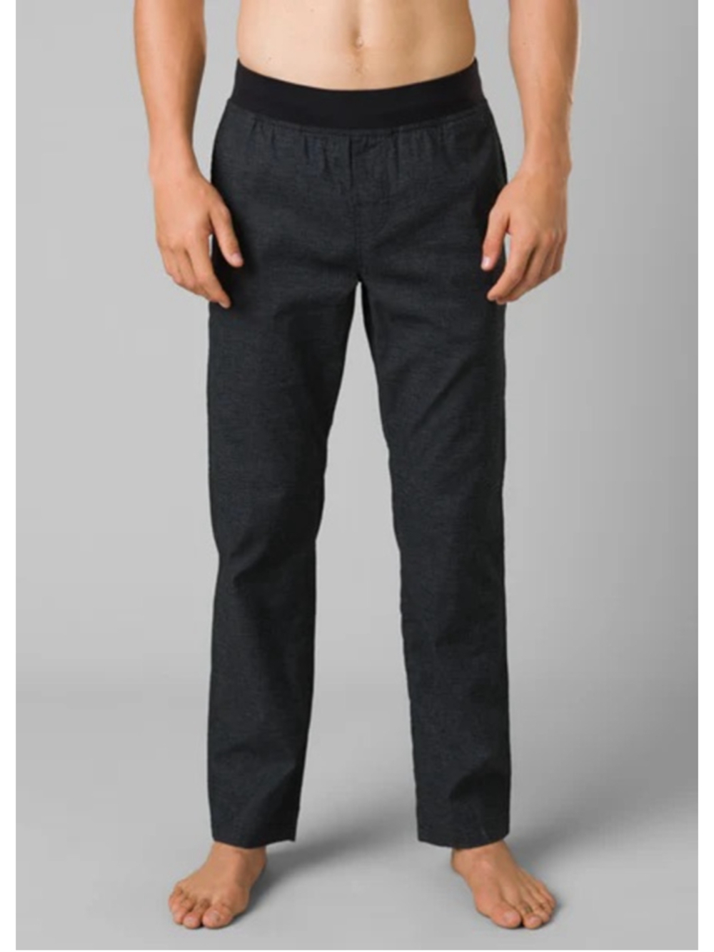 Prana Vaha Straight Pants Hemp Blend Black Men's Size XXL Style 1963931 Outdoors